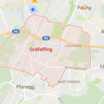 Unser Anfahrtsgebiet befindet sich mitunter in Gräfelfing.
