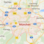 Unser Anfahrtsgebiet befindet sich mitunter in München.
